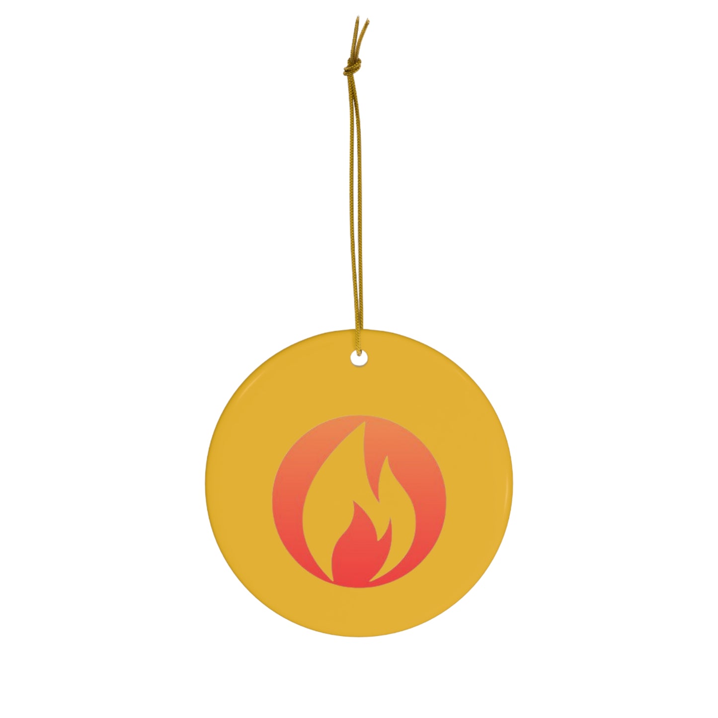 "Radically Fierce" Ceramic Ornament