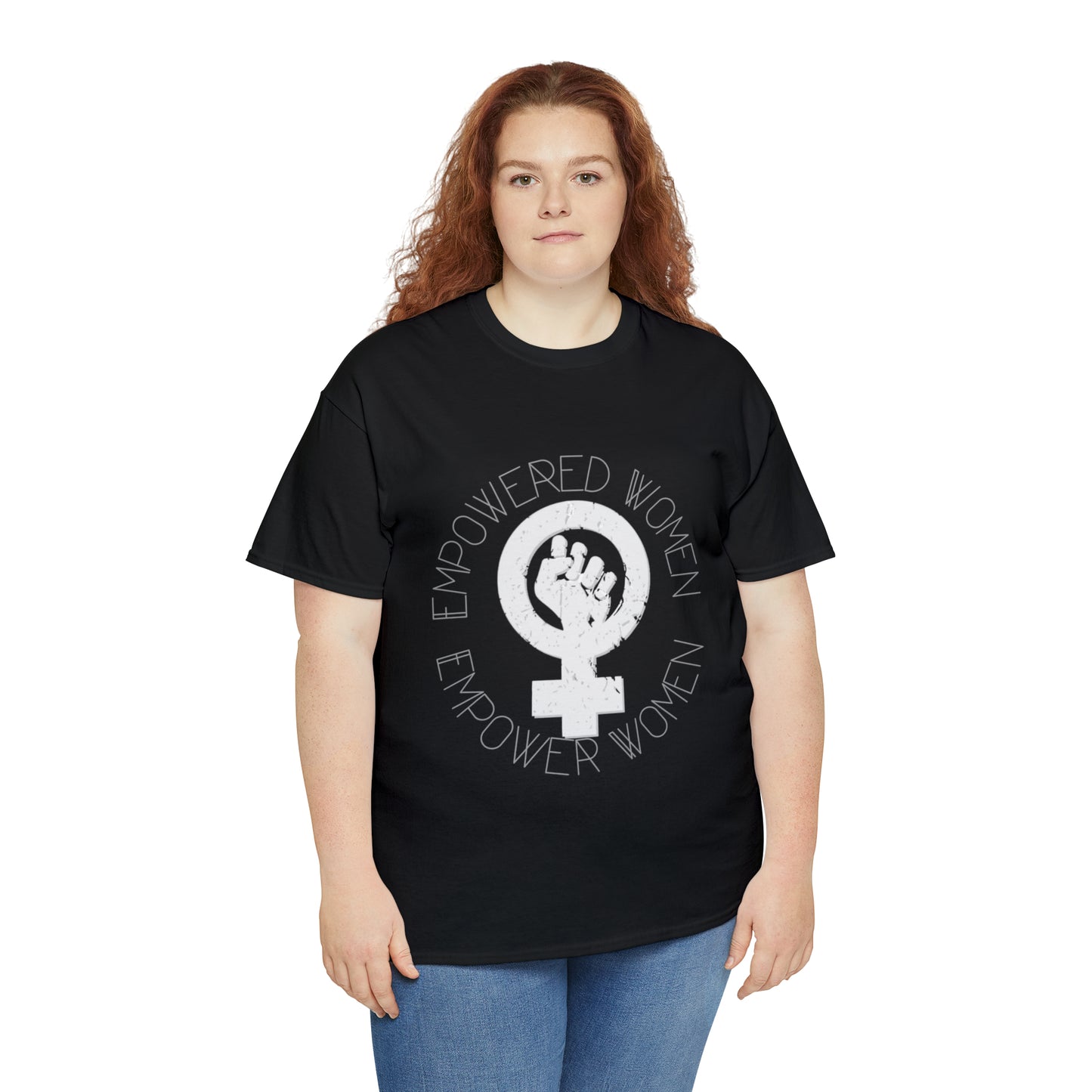 "Empowered" Heavy Cotton Tee