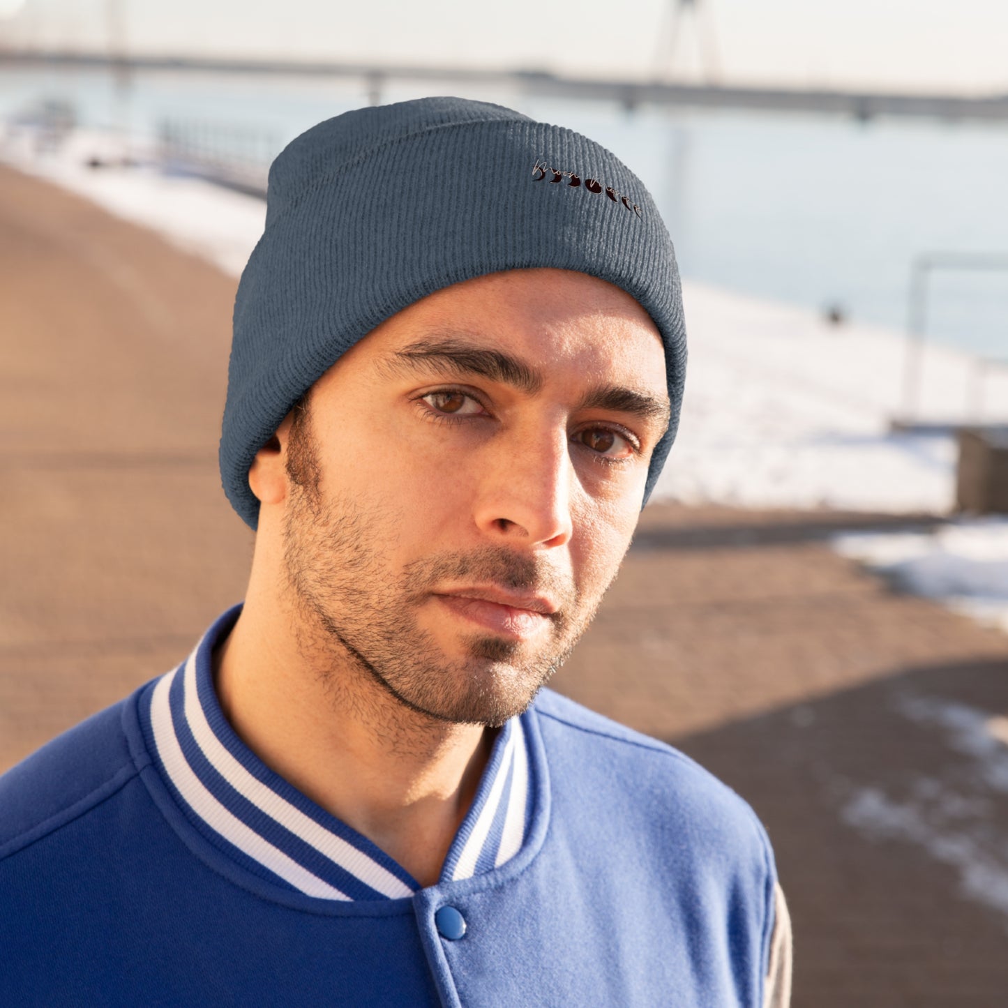 "Moon Momma" Knit Beanie