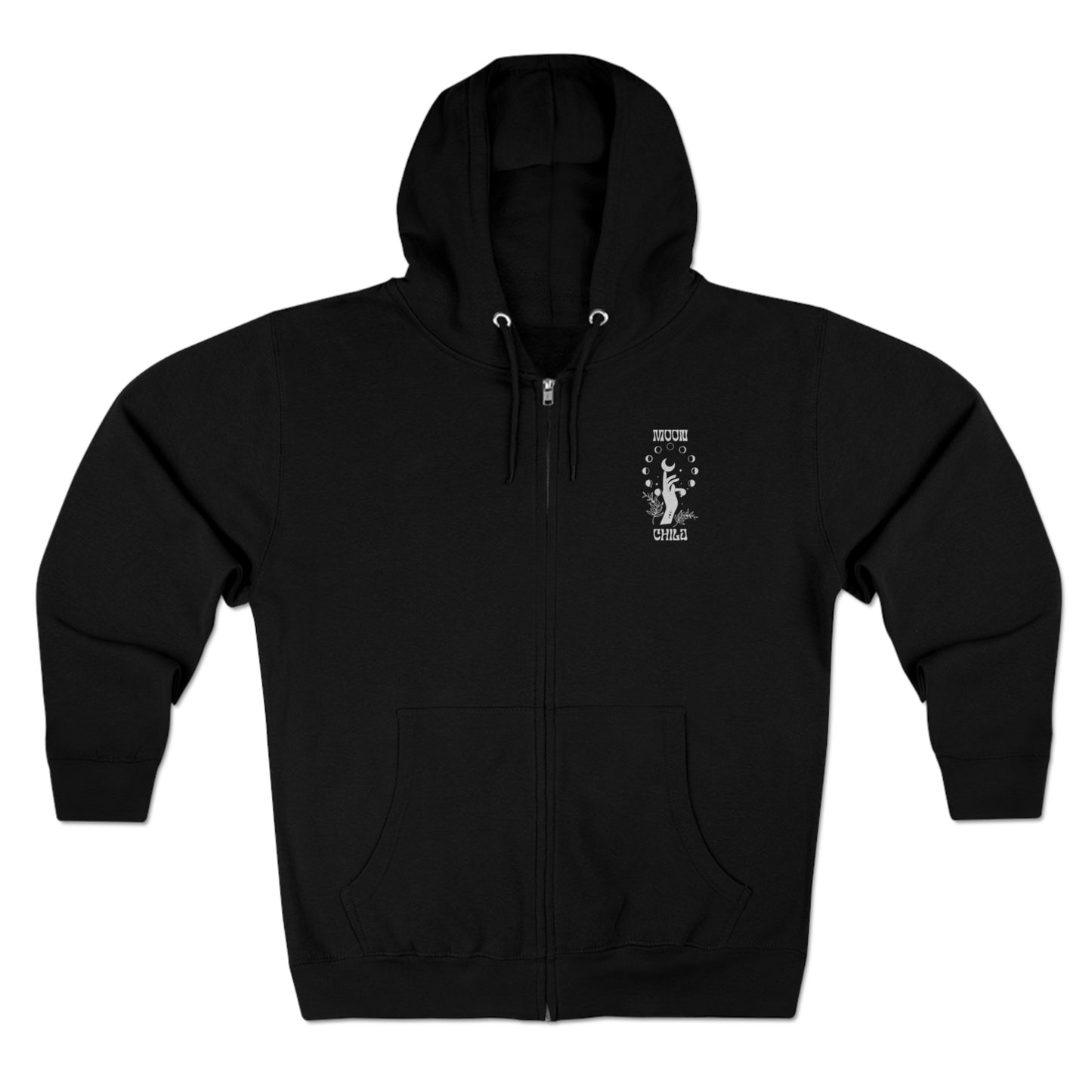 "Moon Child" Unisex Premium Full Zip Hoodie