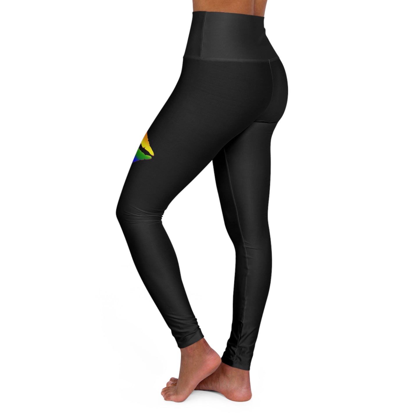 "PROUD Lips" High Waisted Yoga Leggings