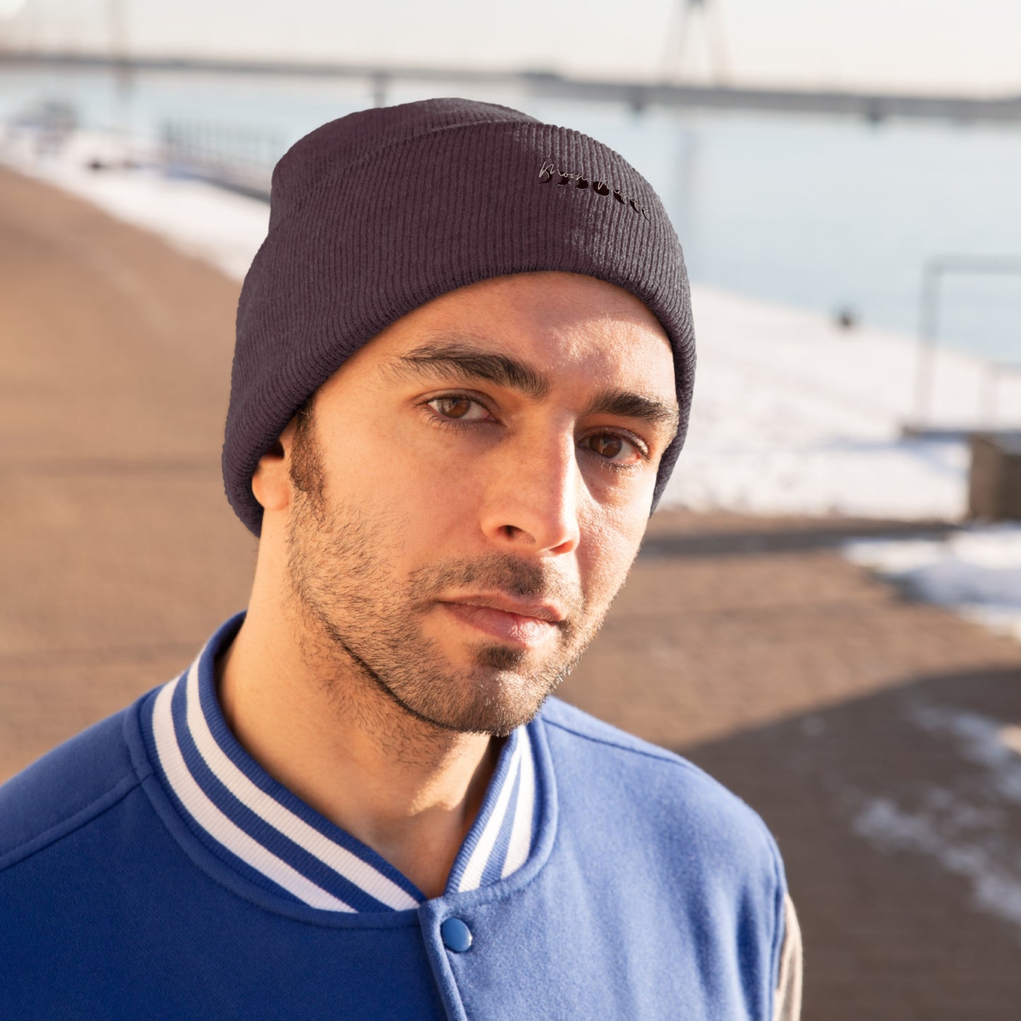 "Moon Momma" Knit Beanie