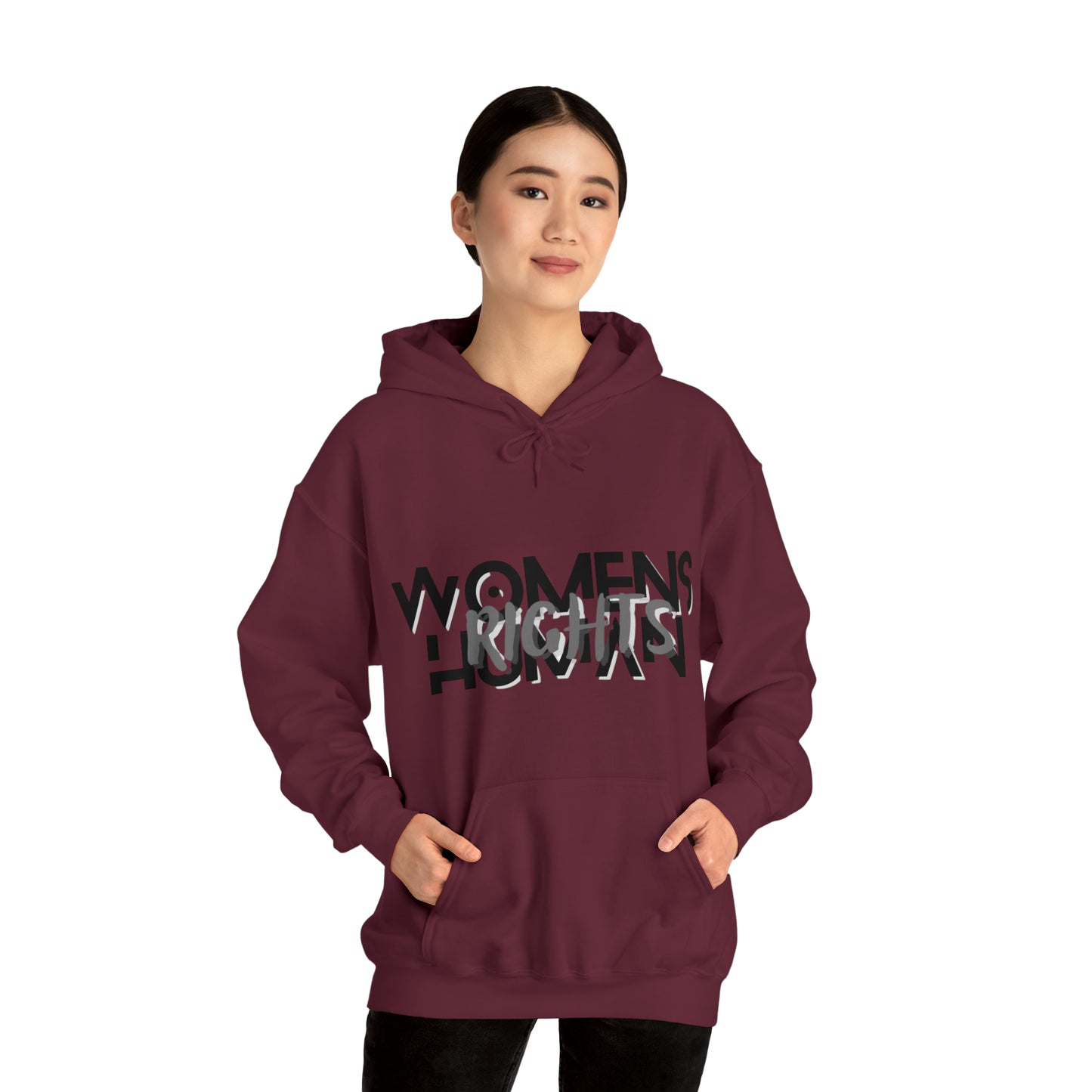 "Women's Rights are Human Rights" Hooded Sweatshirt