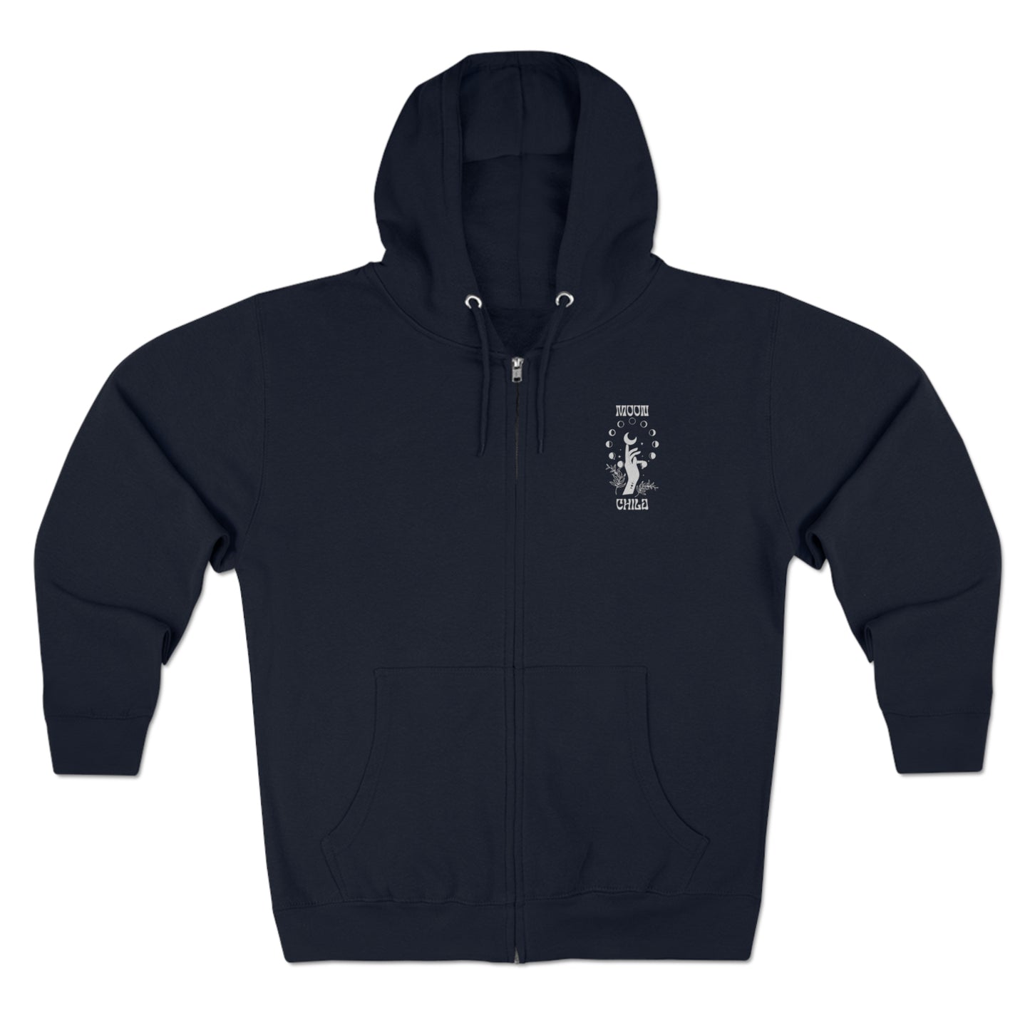"Moon Child" Unisex Premium Full Zip Hoodie