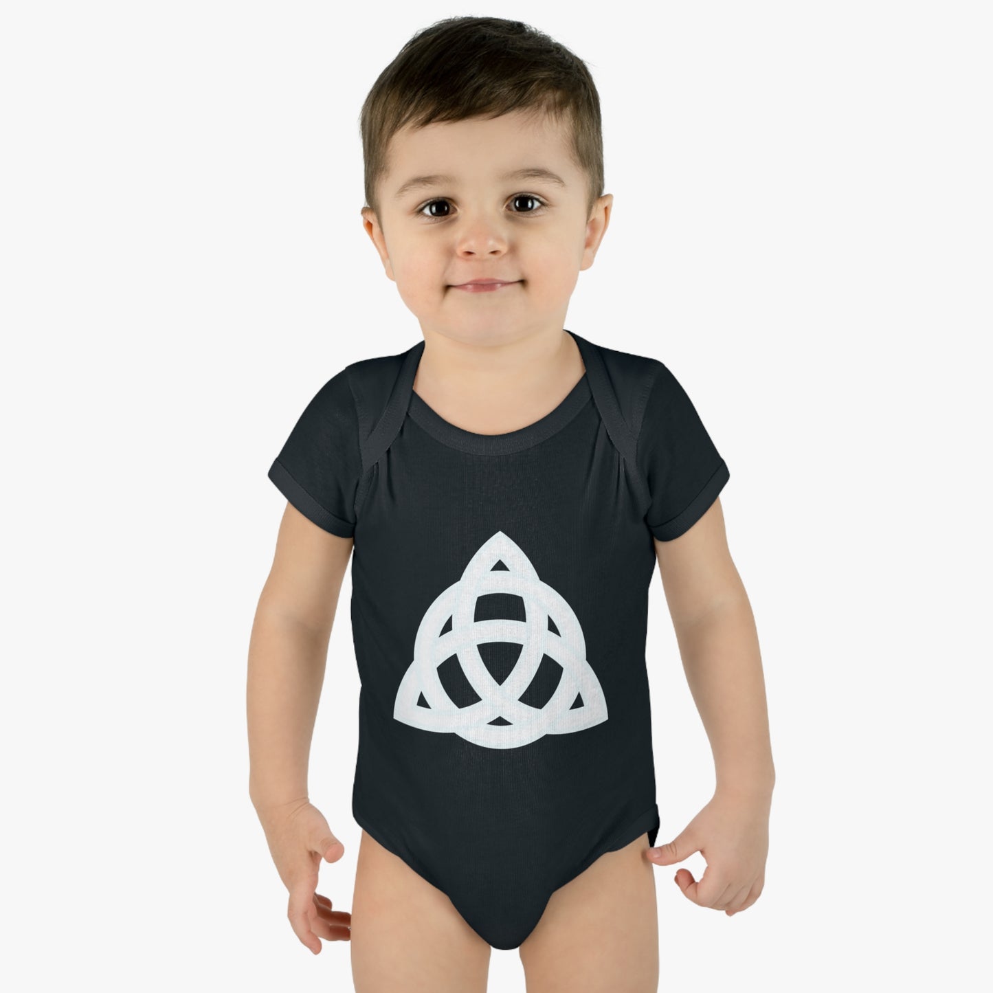 "Trinity Knot " Infant Baby Rib Bodysuit