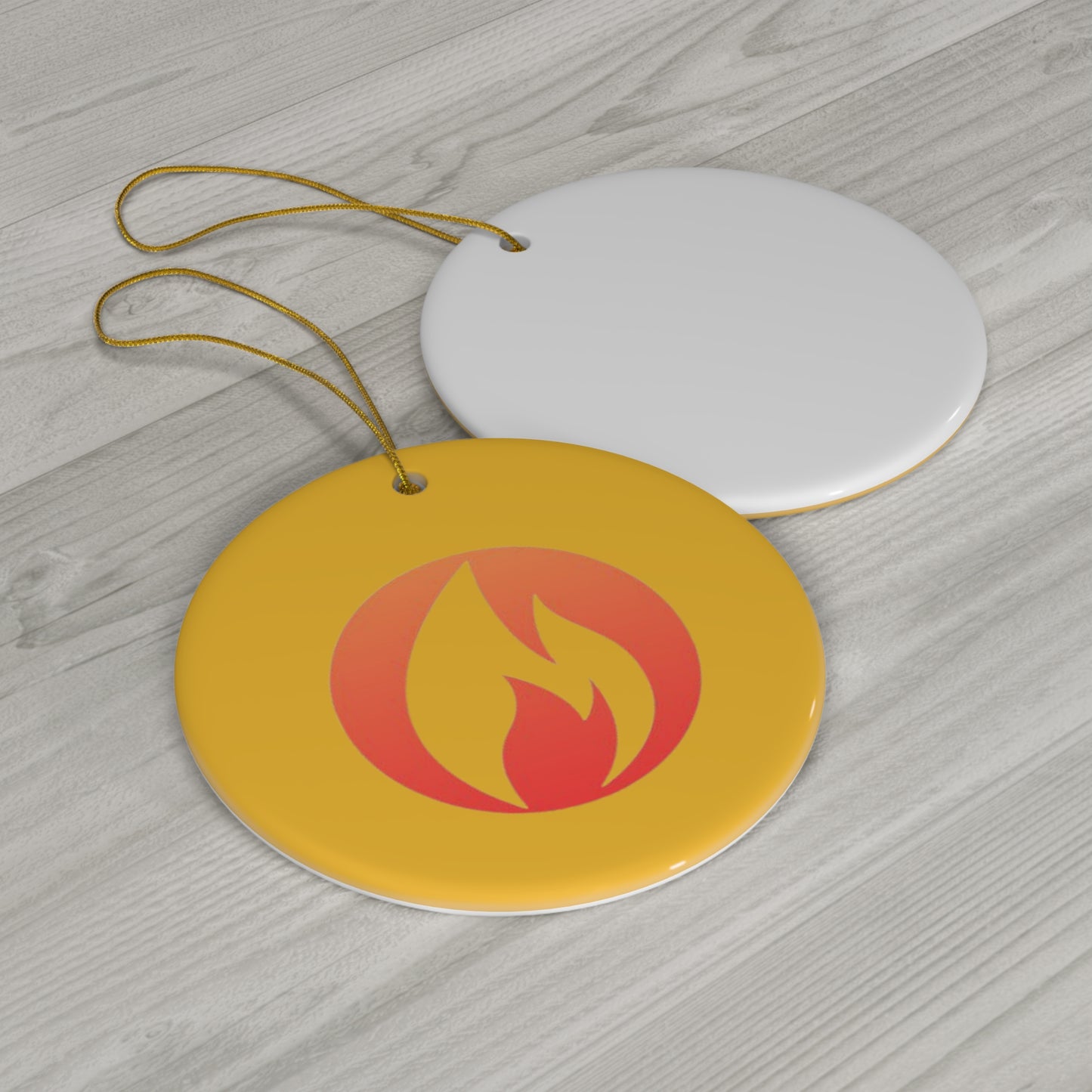 "Radically Fierce" Ceramic Ornament
