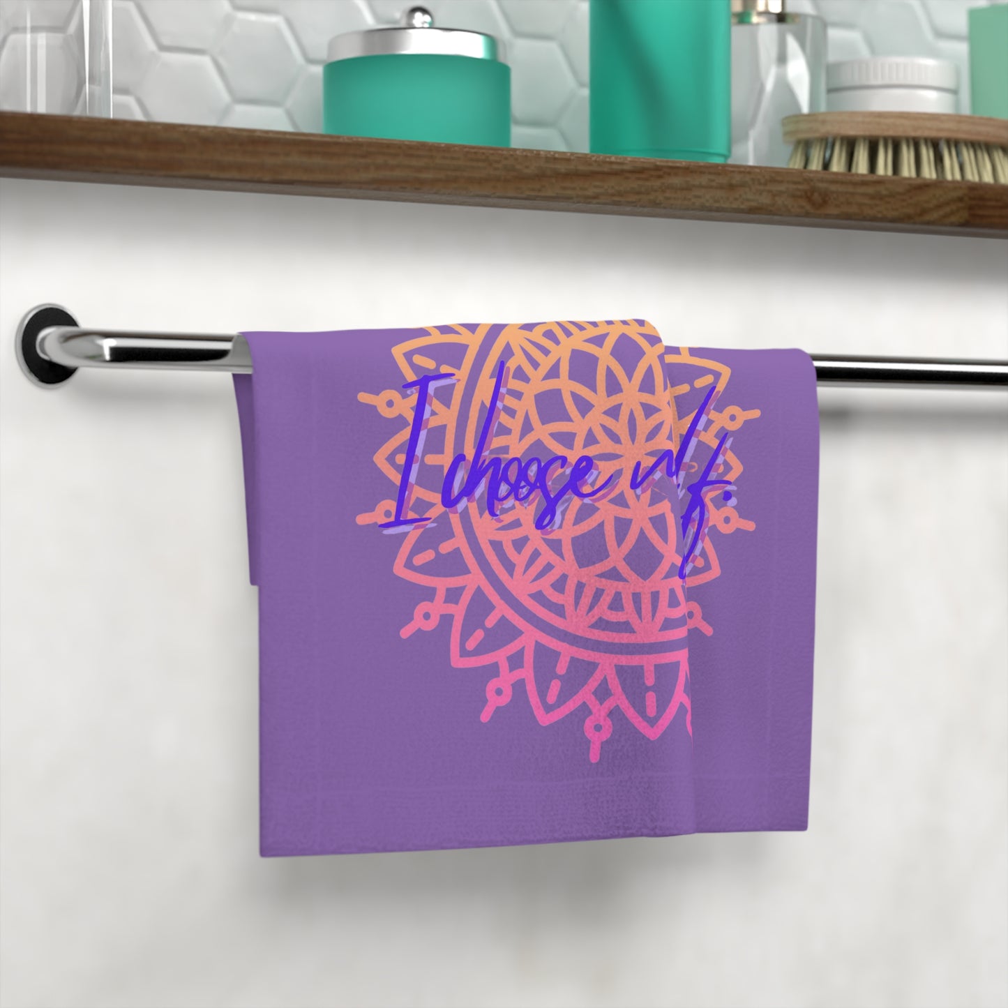 "I Choose Myself" Face Towel