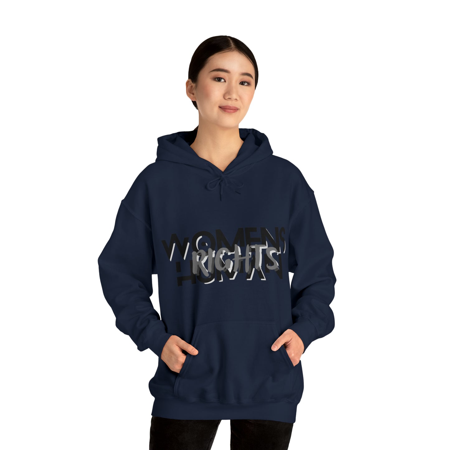 "Women's Rights are Human Rights" Hooded Sweatshirt