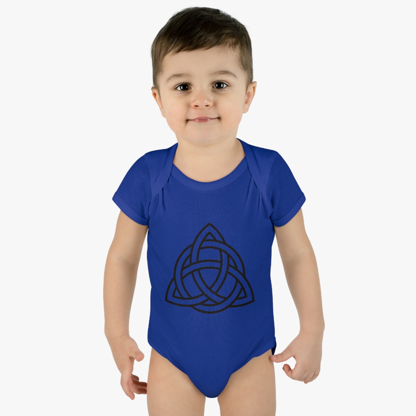 "Trinity Knot " Infant Baby Rib Bodysuit
