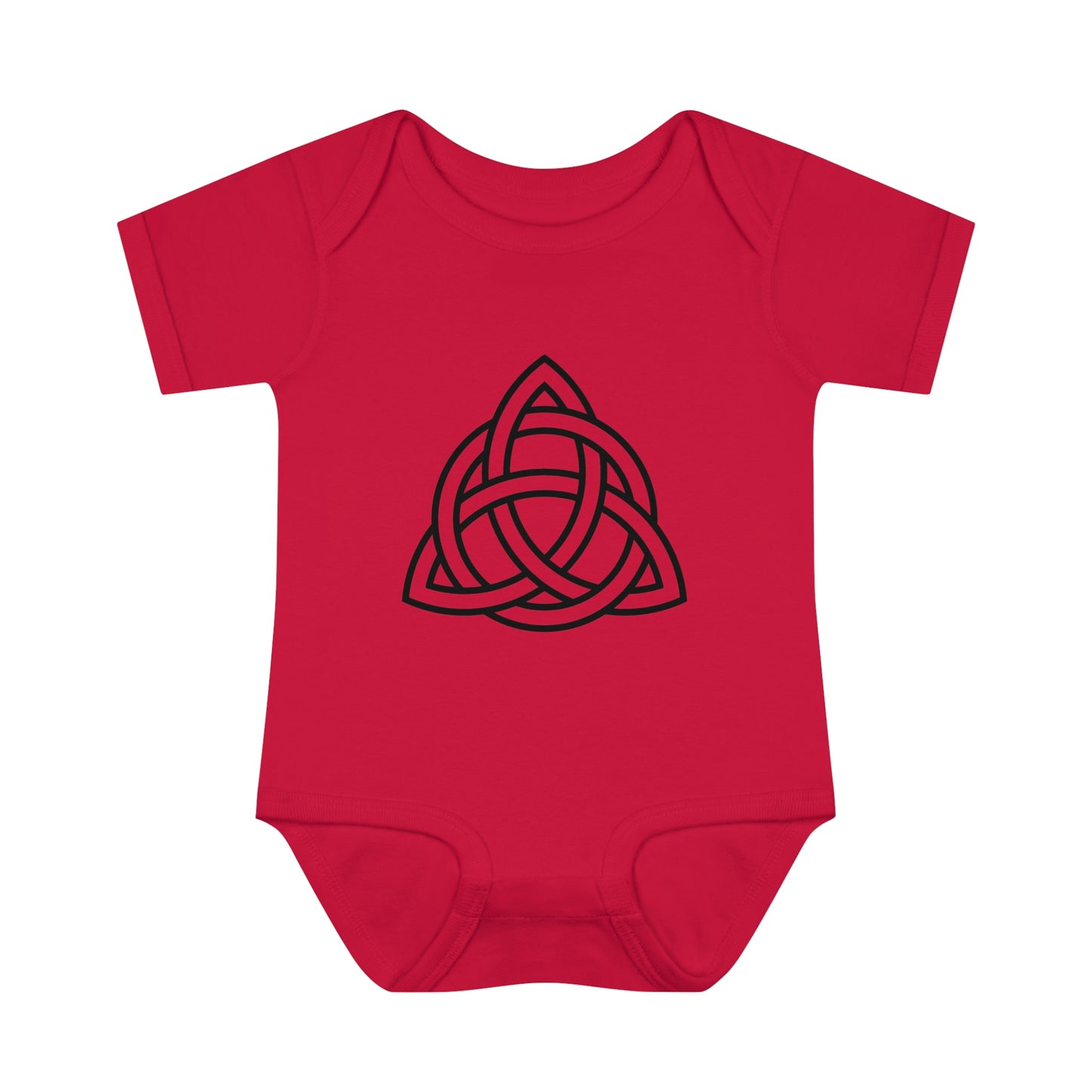 "Trinity Knot " Infant Baby Rib Bodysuit