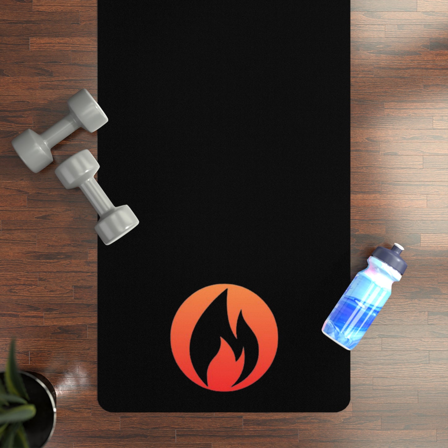 "Radically Fierce" Rubber Yoga Mat