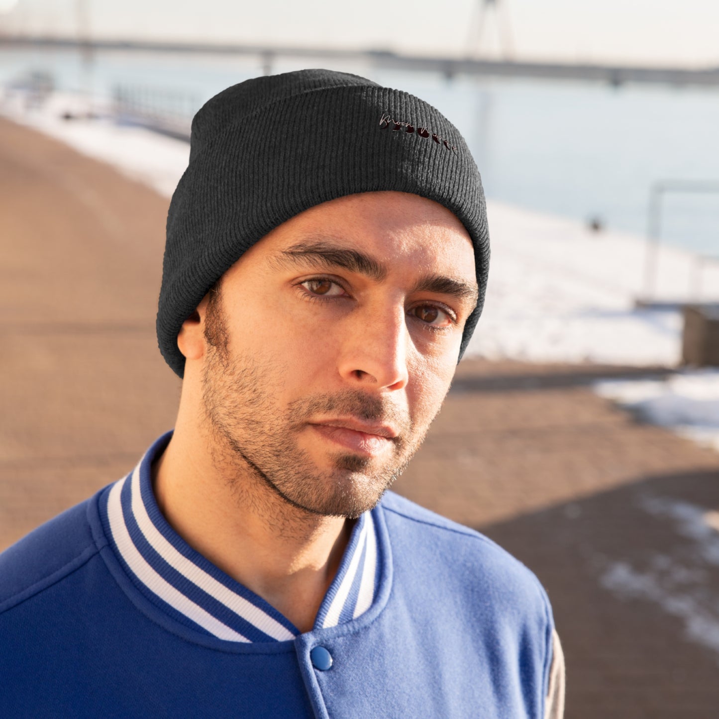 "Moon Momma" Knit Beanie