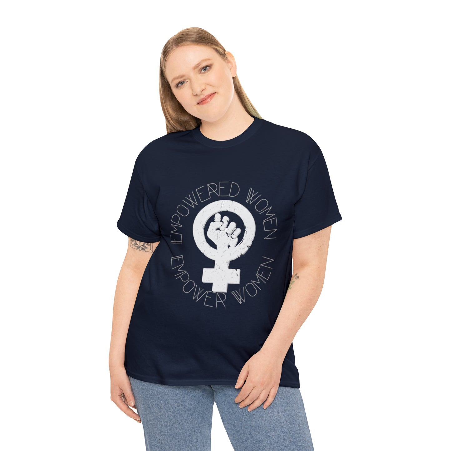 "Empowered" Heavy Cotton Tee