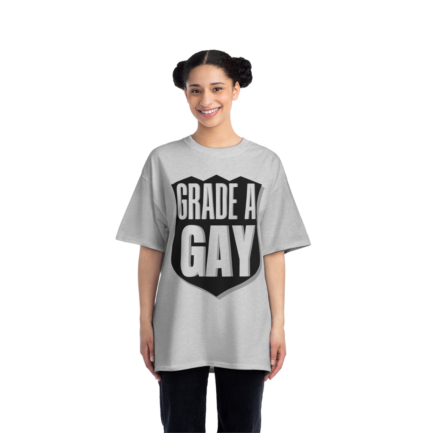 "Grade A Gay" Beefy-T® Short-Sleeve T-Shirt