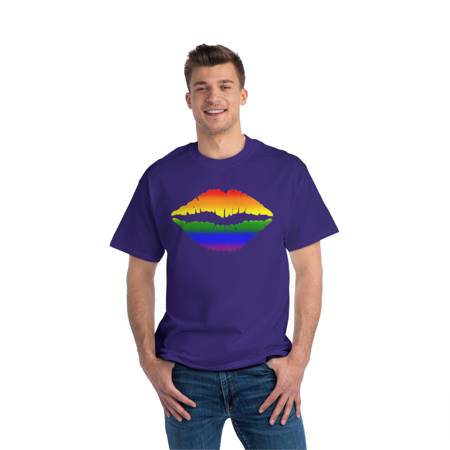 "PROUD Lips" Beefy-T® Short-Sleeve T-Shirt
