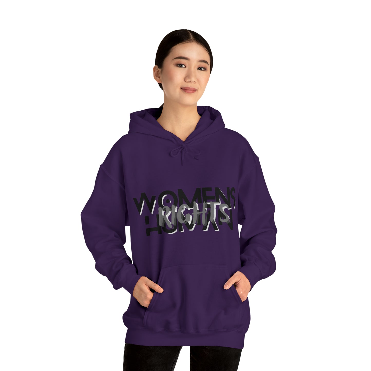 "Women's Rights are Human Rights" Hooded Sweatshirt