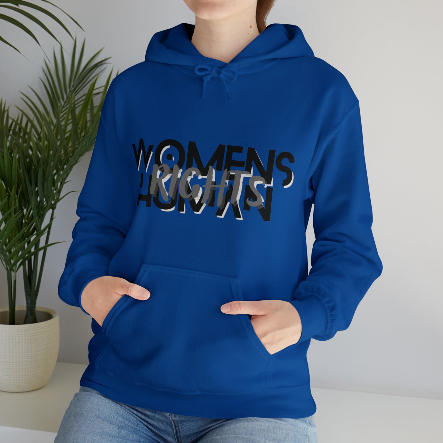 "Women's Rights are Human Rights" Hooded Sweatshirt