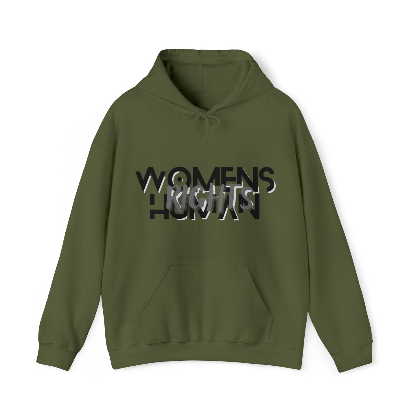 "Women's Rights are Human Rights" Hooded Sweatshirt