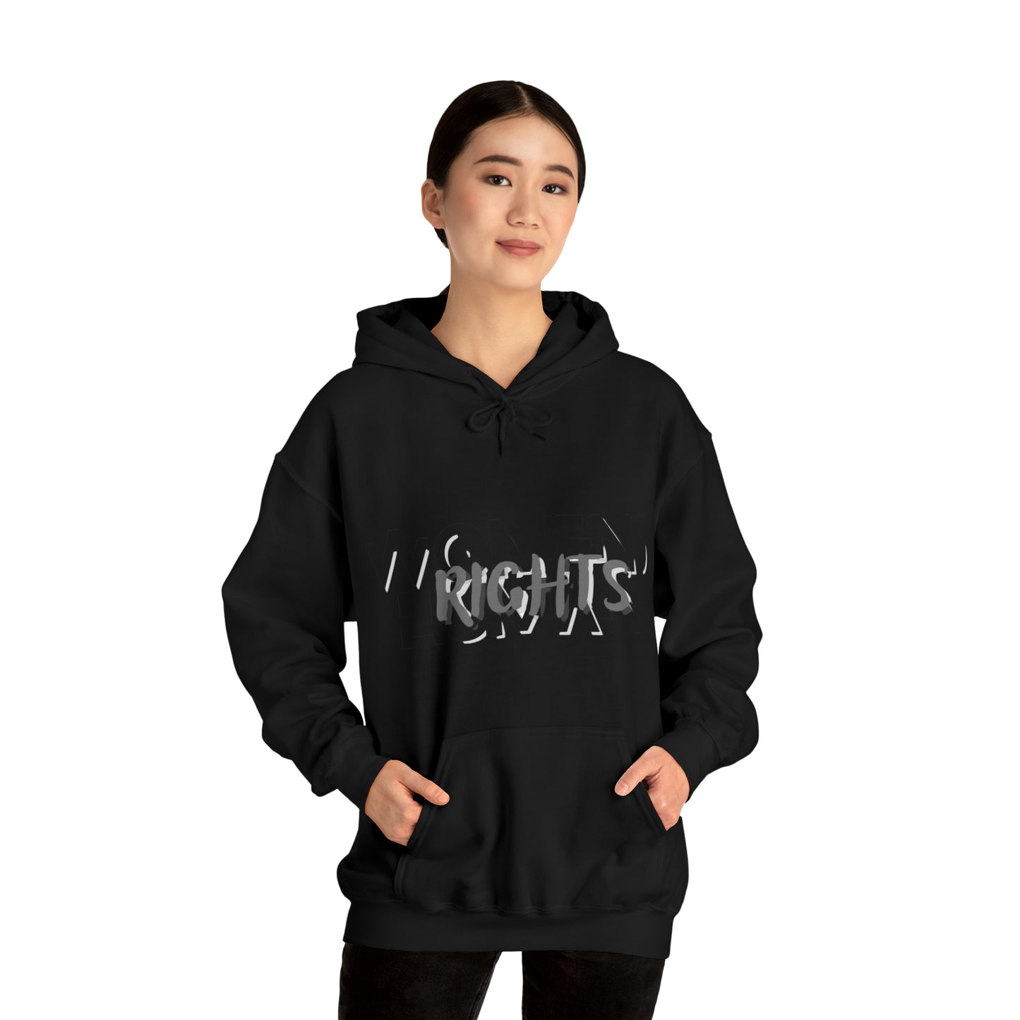 "Women's Rights are Human Rights" Hooded Sweatshirt