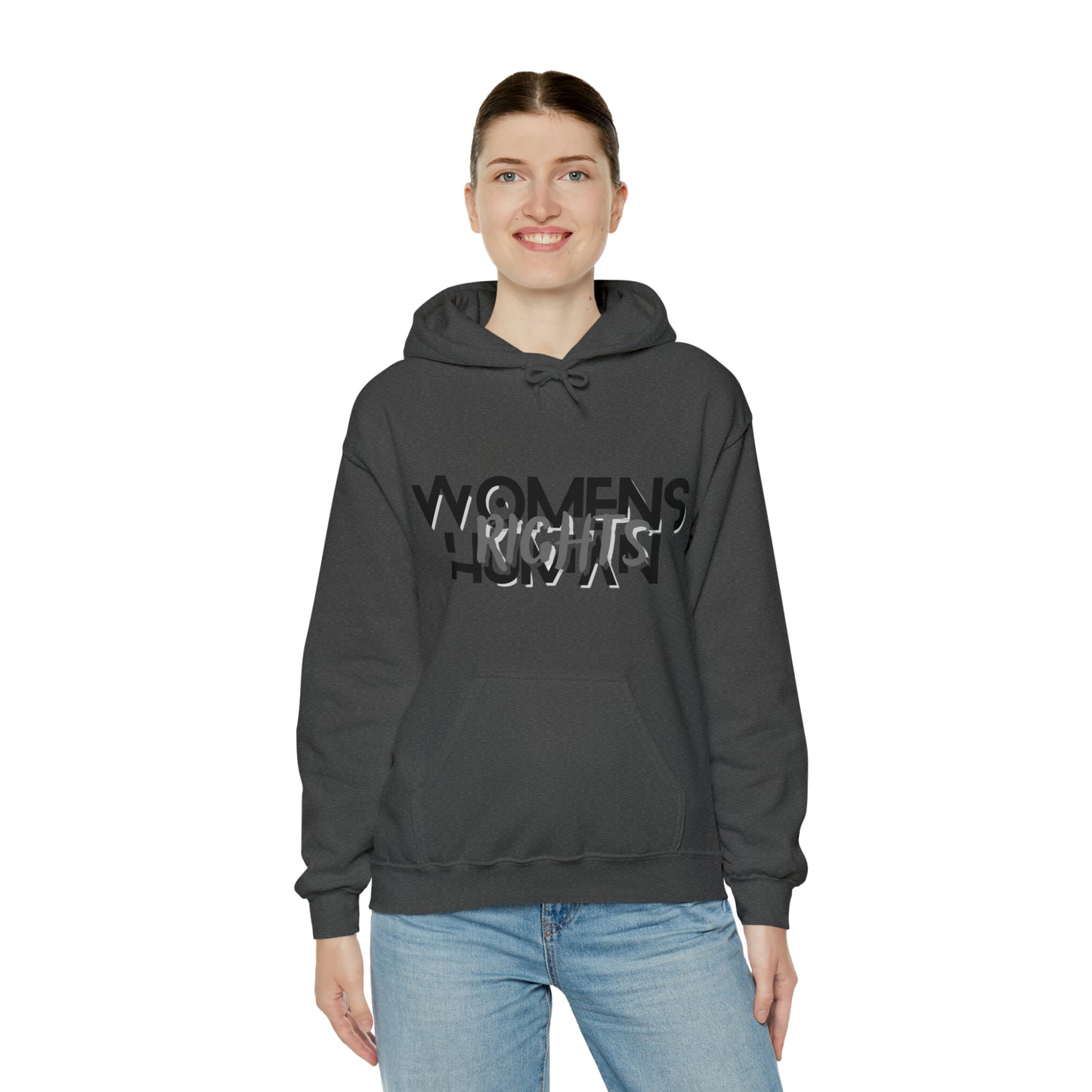 "Women's Rights are Human Rights" Hooded Sweatshirt
