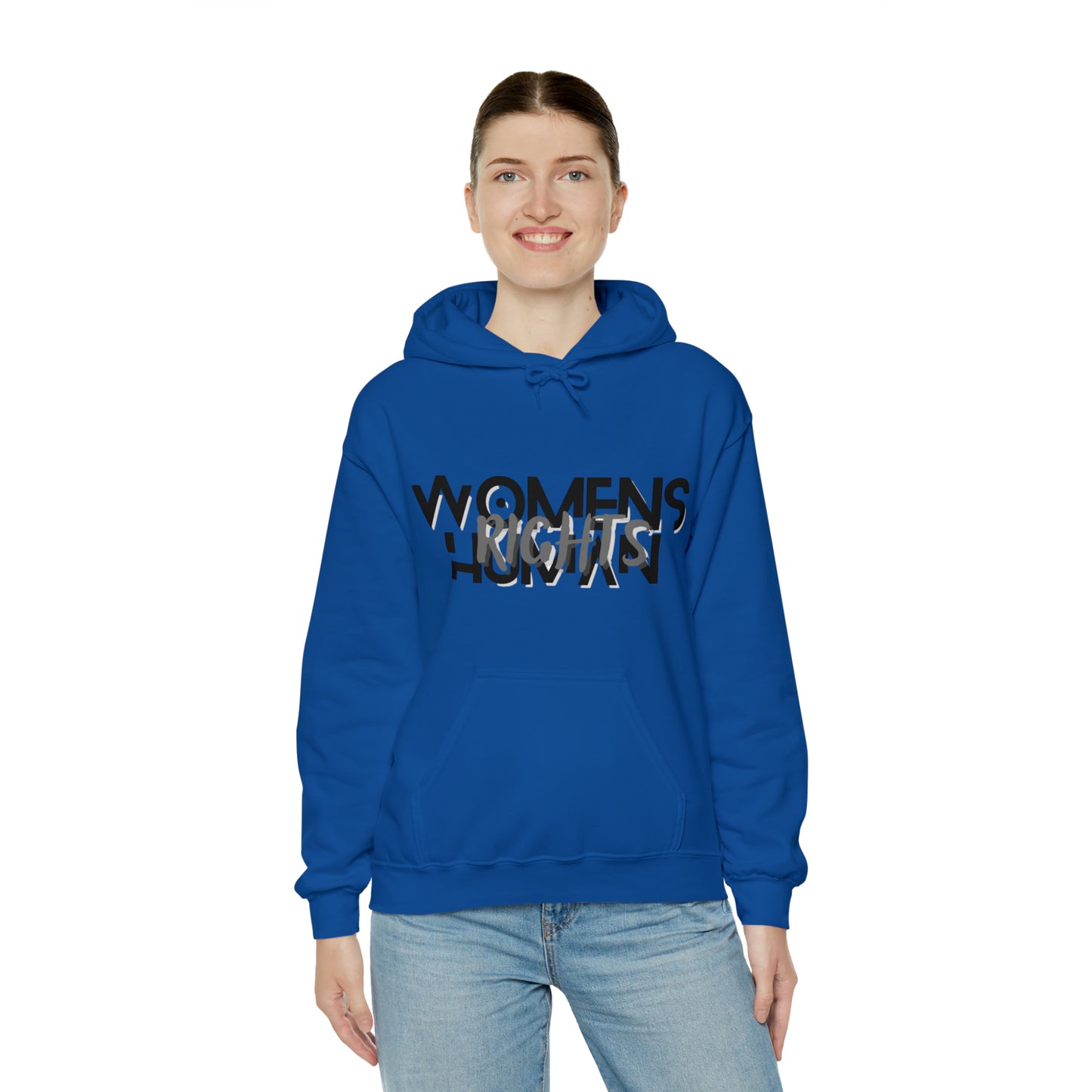 "Women's Rights are Human Rights" Hooded Sweatshirt