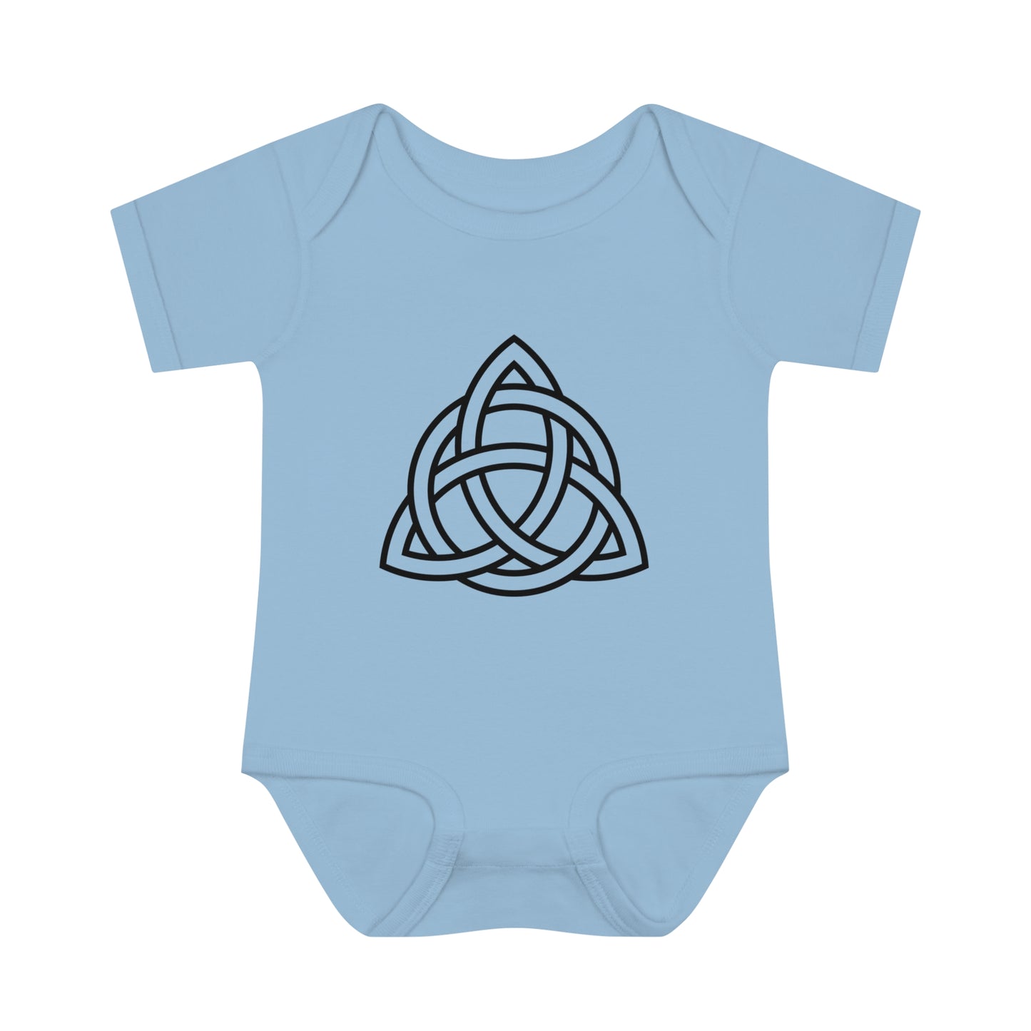 "Trinity Knot " Infant Baby Rib Bodysuit