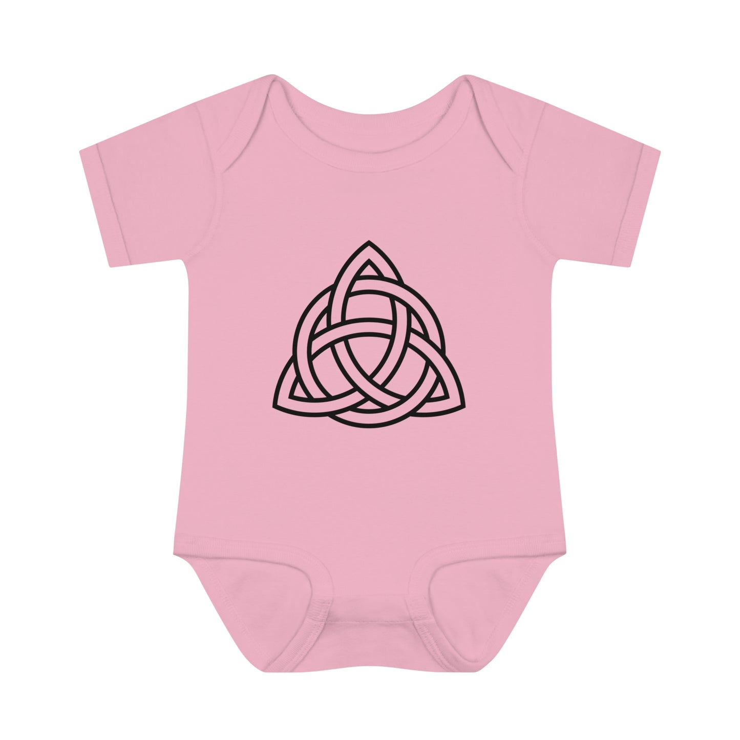 "Trinity Knot " Infant Baby Rib Bodysuit
