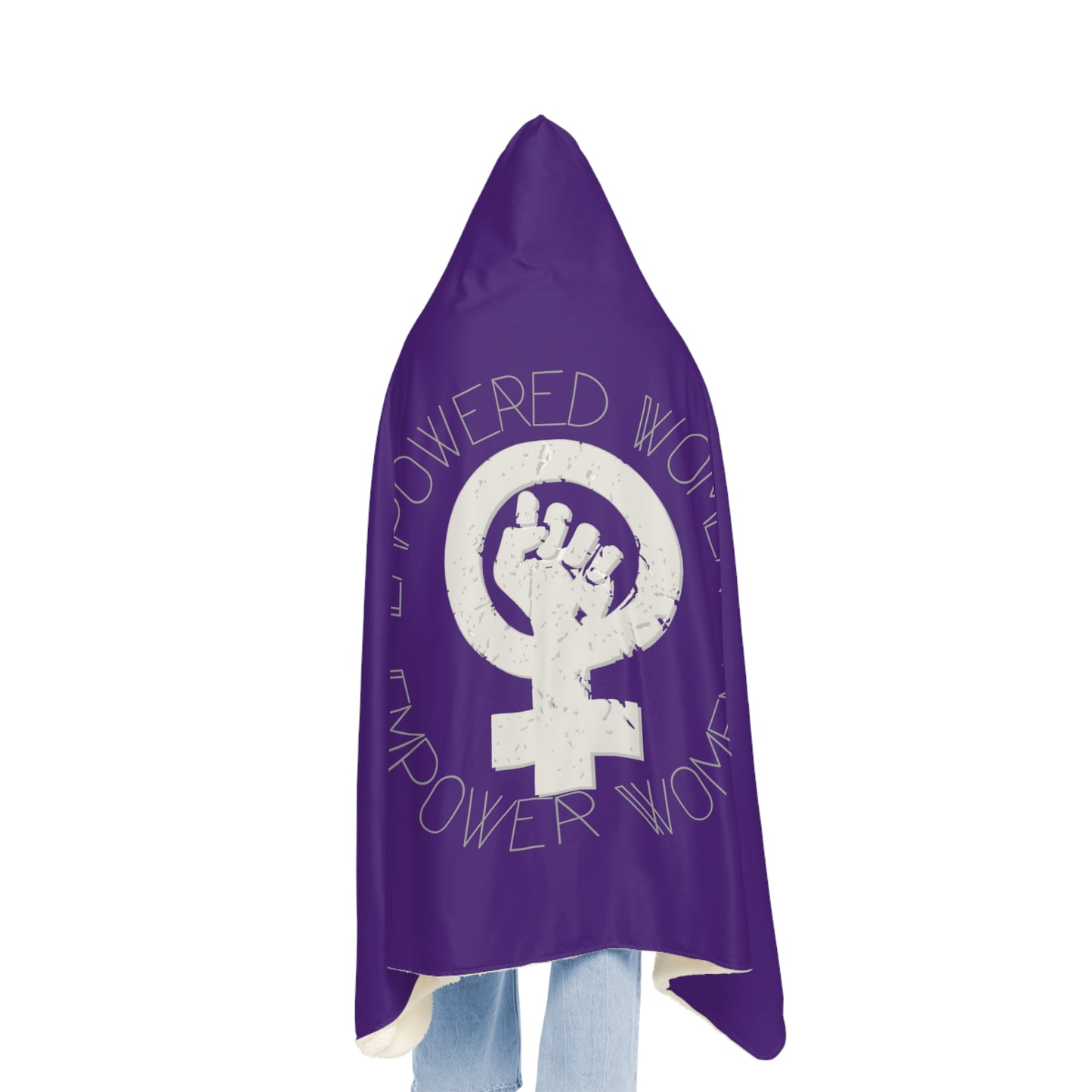 "Empowered"" Snuggle Blanket