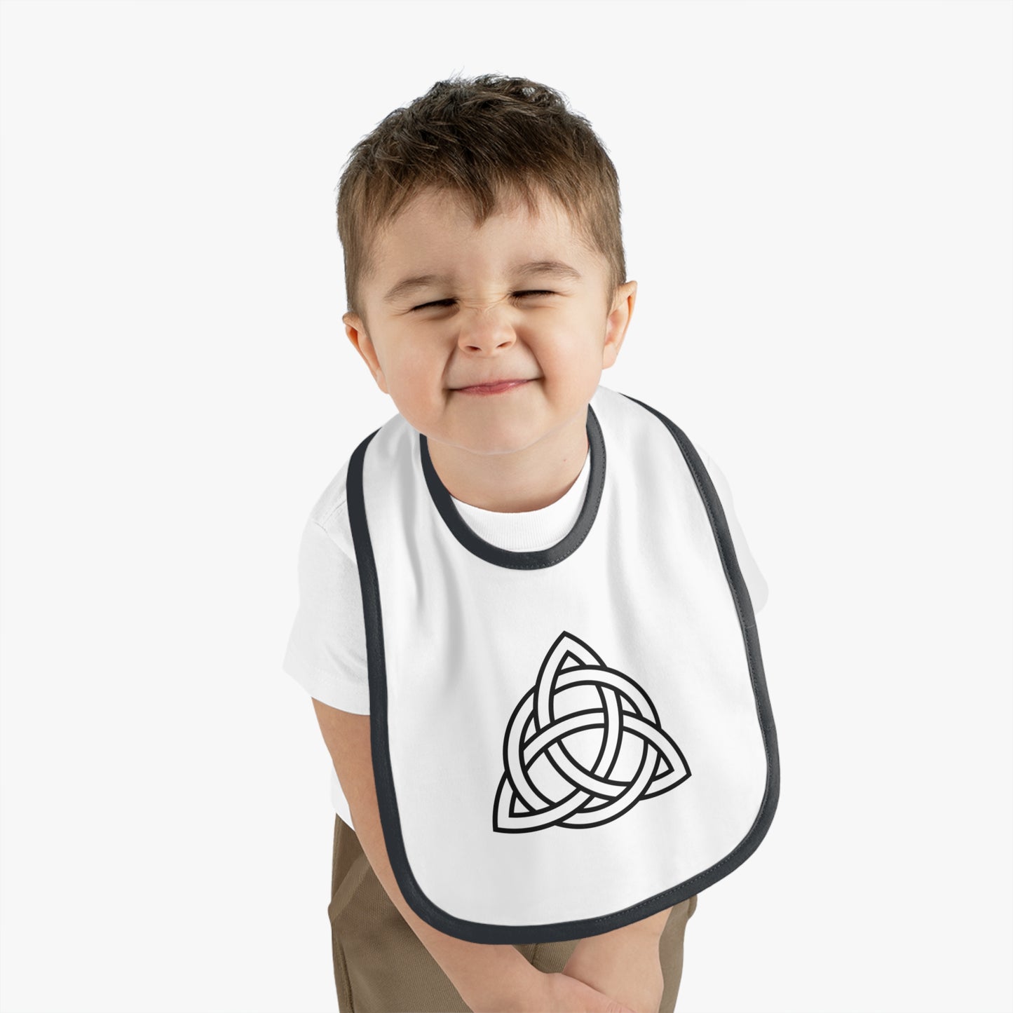 "Trinity Knot " Baby/Toddler Bib