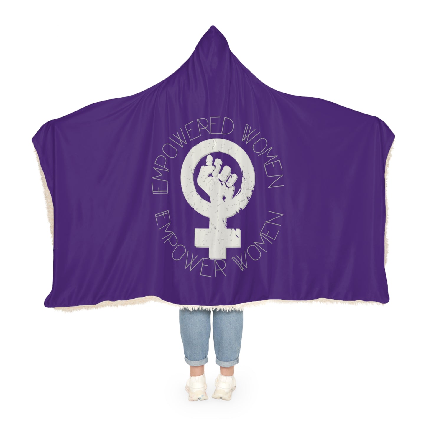 "Empowered"" Snuggle Blanket