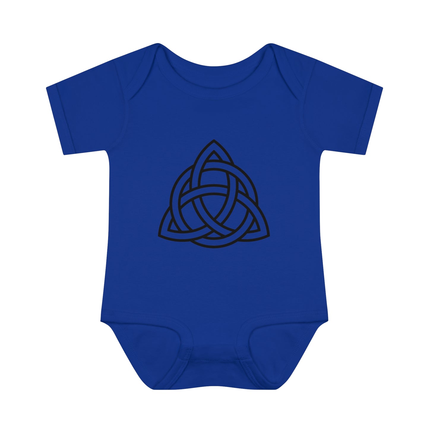 "Trinity Knot " Infant Baby Rib Bodysuit