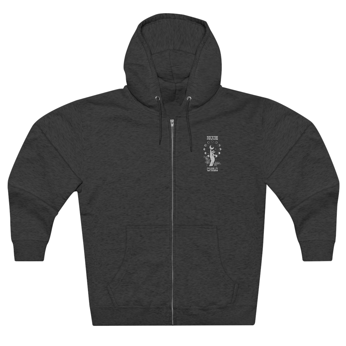 "Moon Child" Unisex Premium Full Zip Hoodie