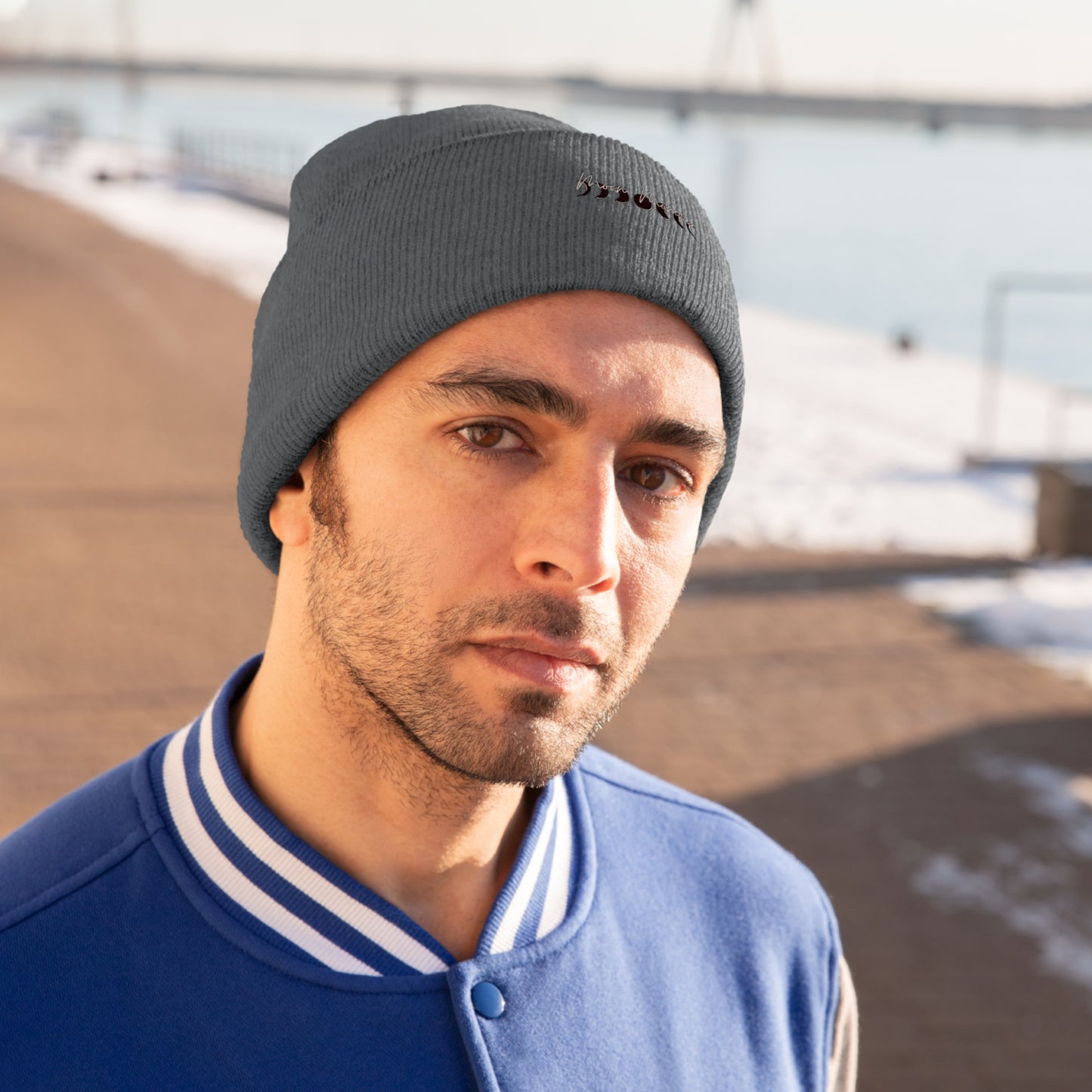 "Moon Momma" Knit Beanie