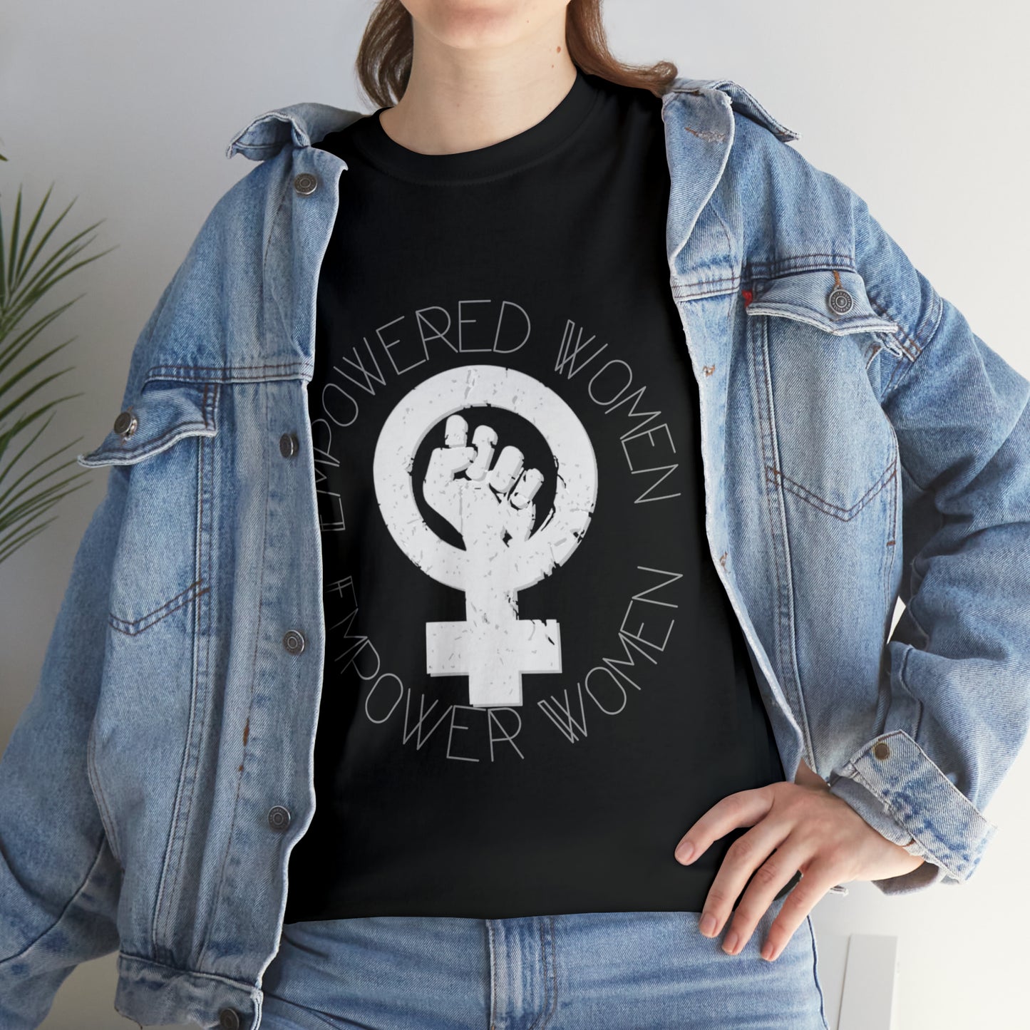 "Empowered" Heavy Cotton Tee