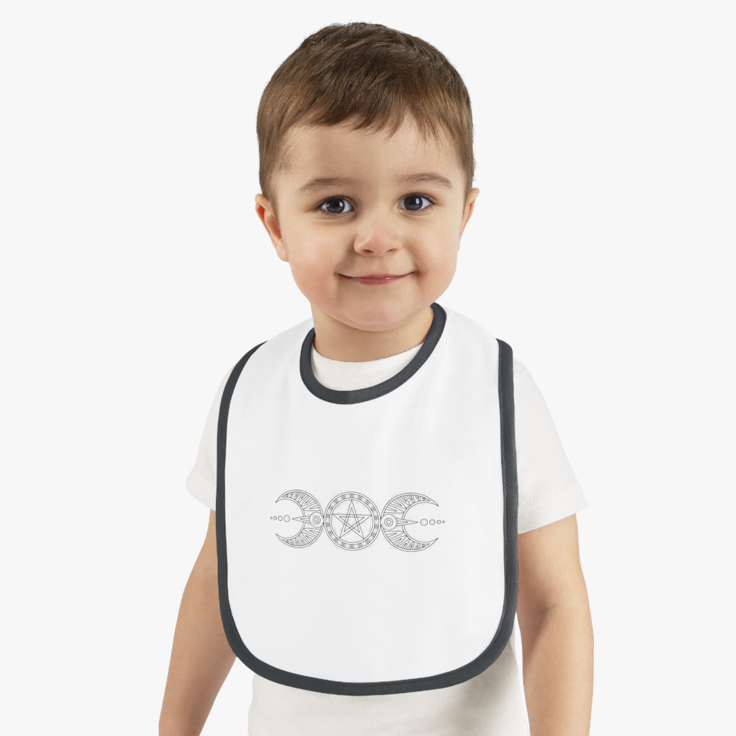 "Triple Goddess with Pentacle" Baby/Toddler Bib