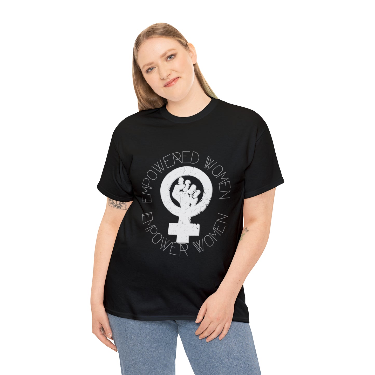 "Empowered" Heavy Cotton Tee
