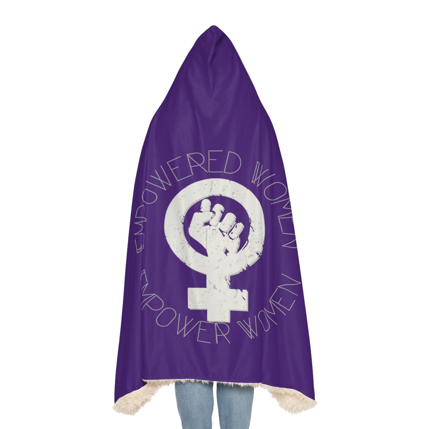 "Empowered"" Snuggle Blanket