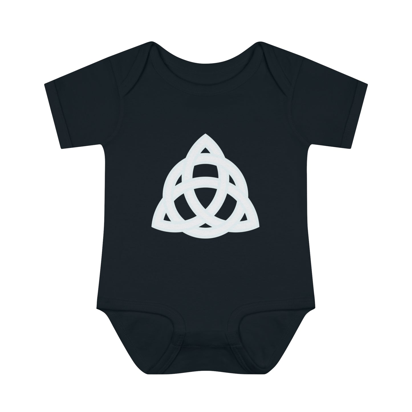 "Trinity Knot " Infant Baby Rib Bodysuit