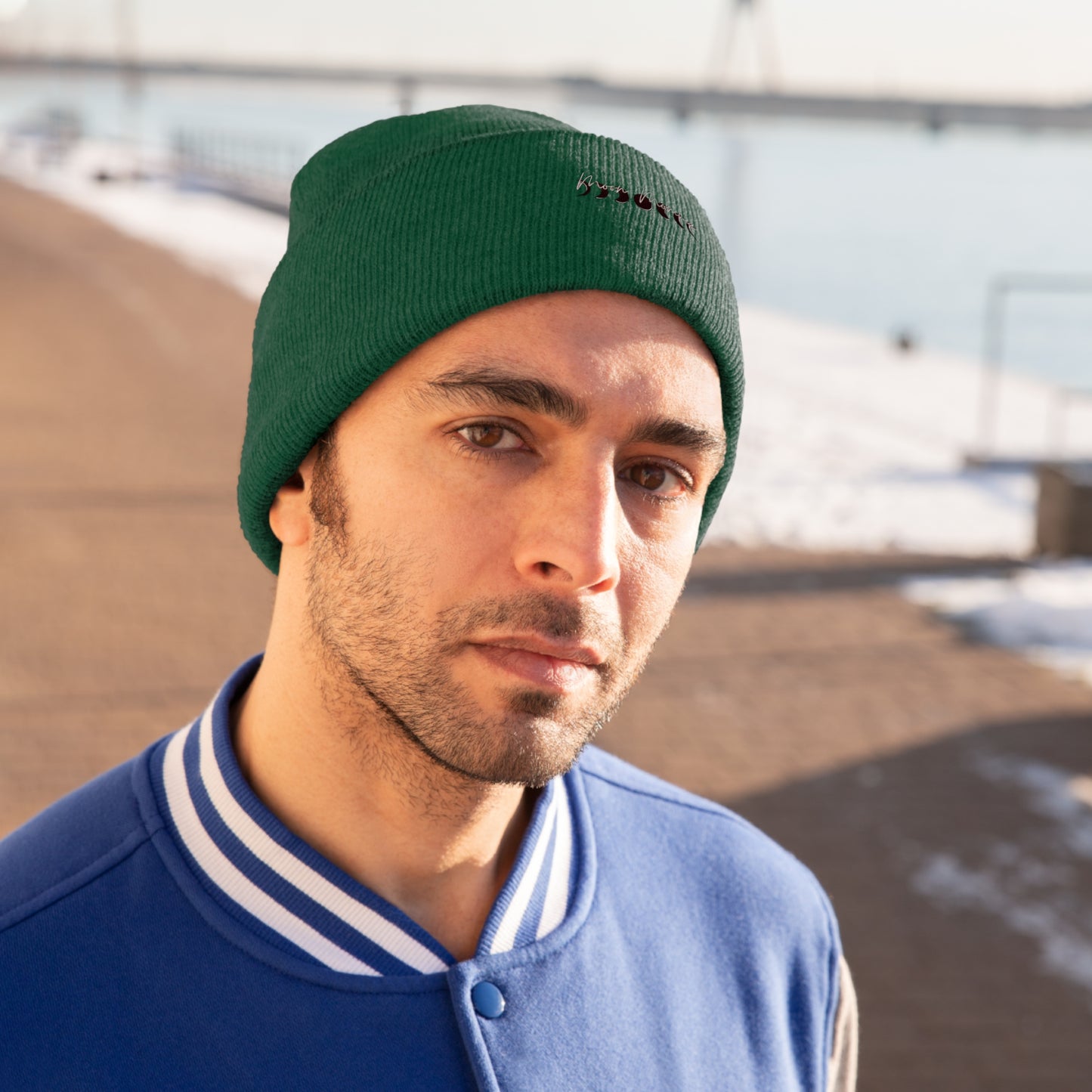 "Moon Momma" Knit Beanie