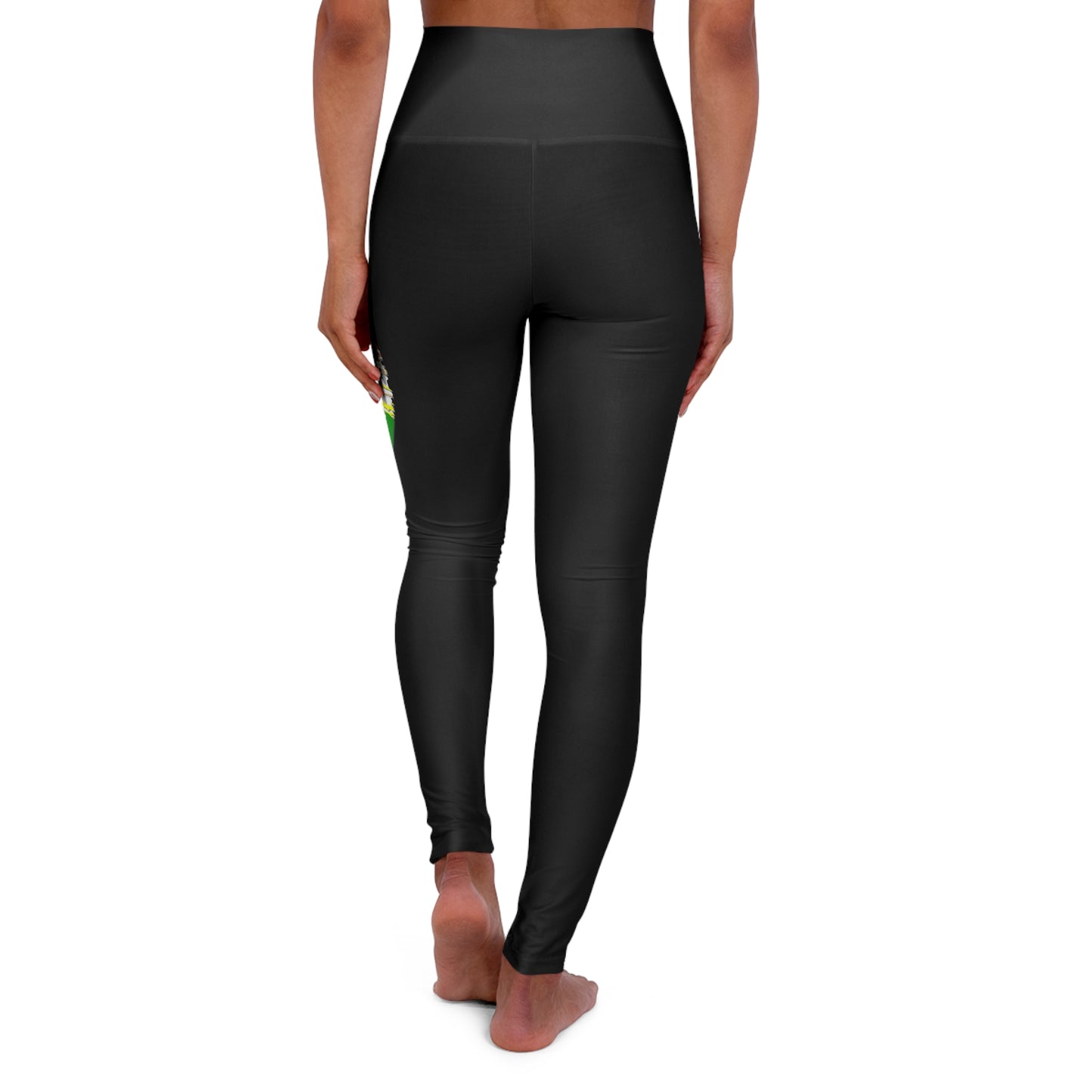 "Alphabet Mafia Heart" High Waisted Yoga Leggings