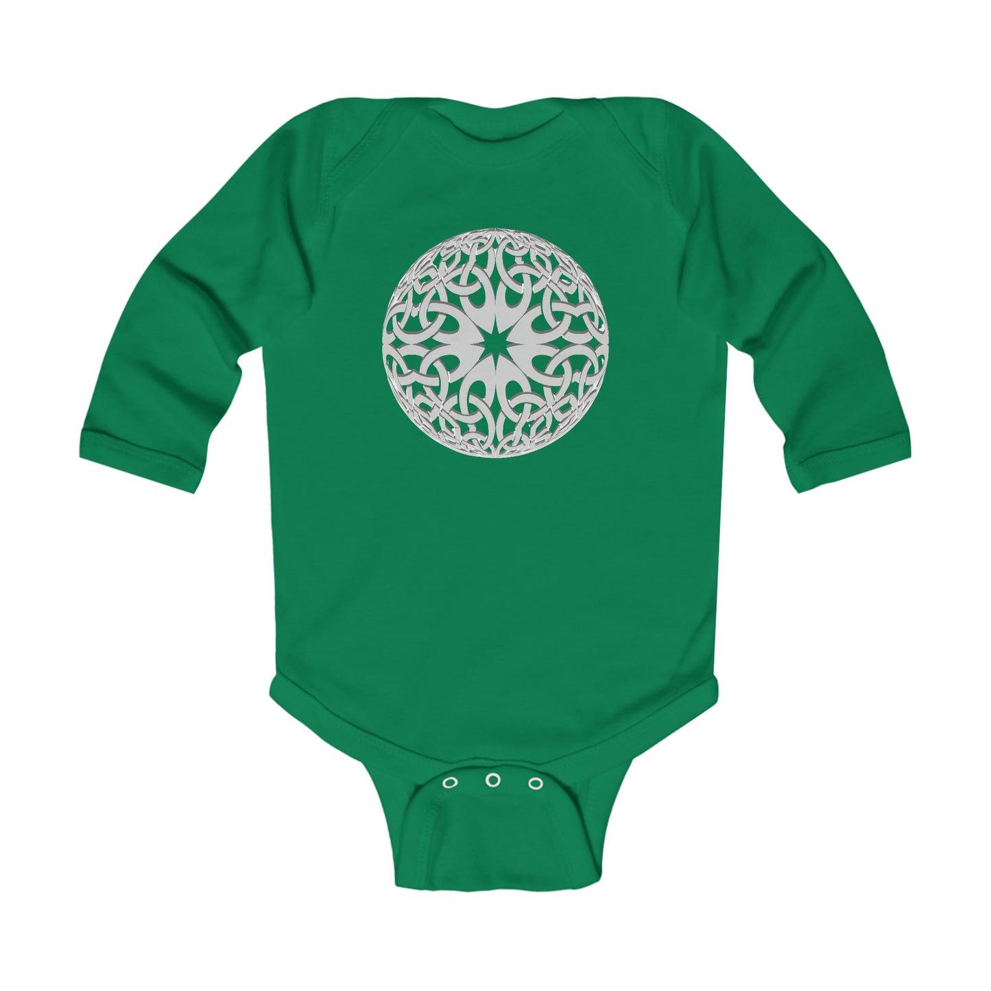 "Knotted Brightness Orb" Infant Long Sleeve Bodysuit