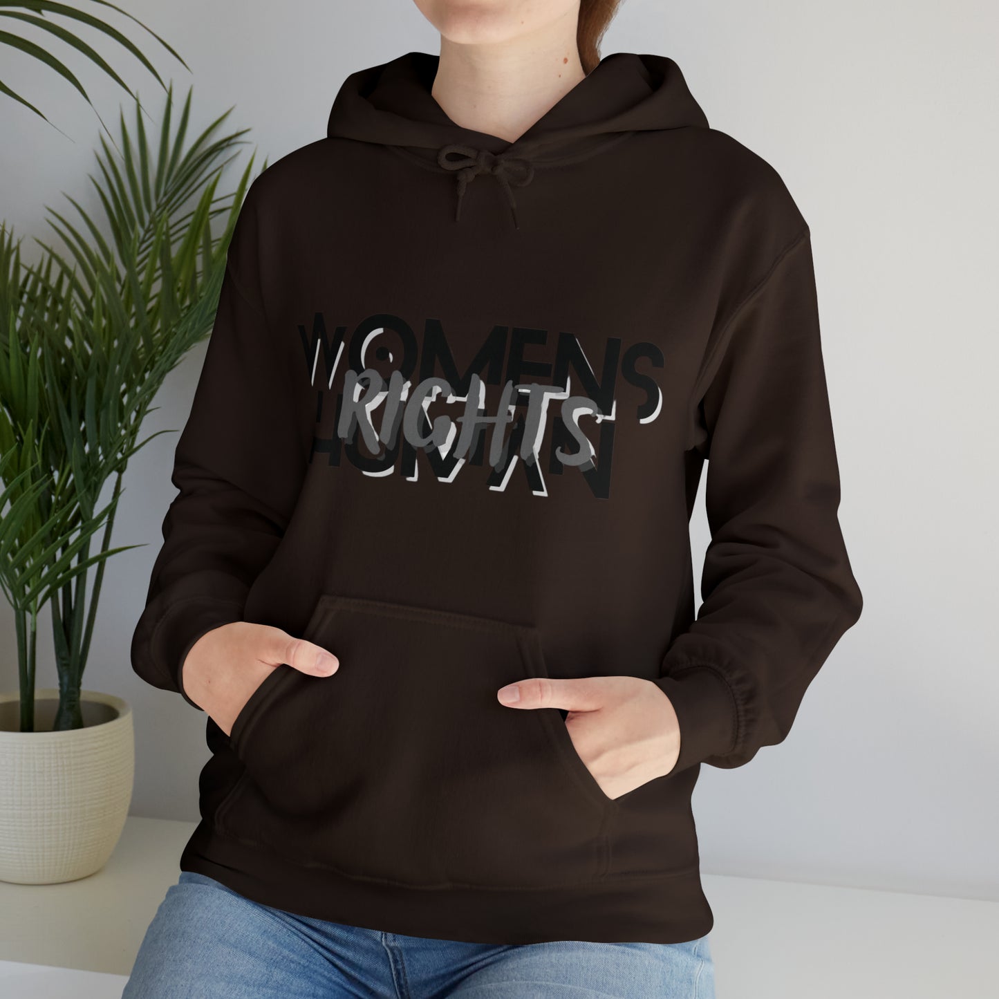 "Women's Rights are Human Rights" Hooded Sweatshirt