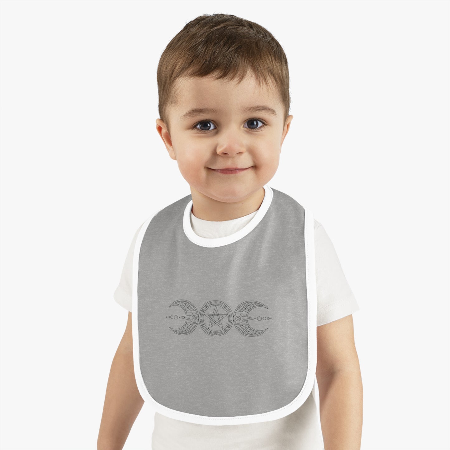 "Triple Goddess with Pentacle" Baby/Toddler Bib