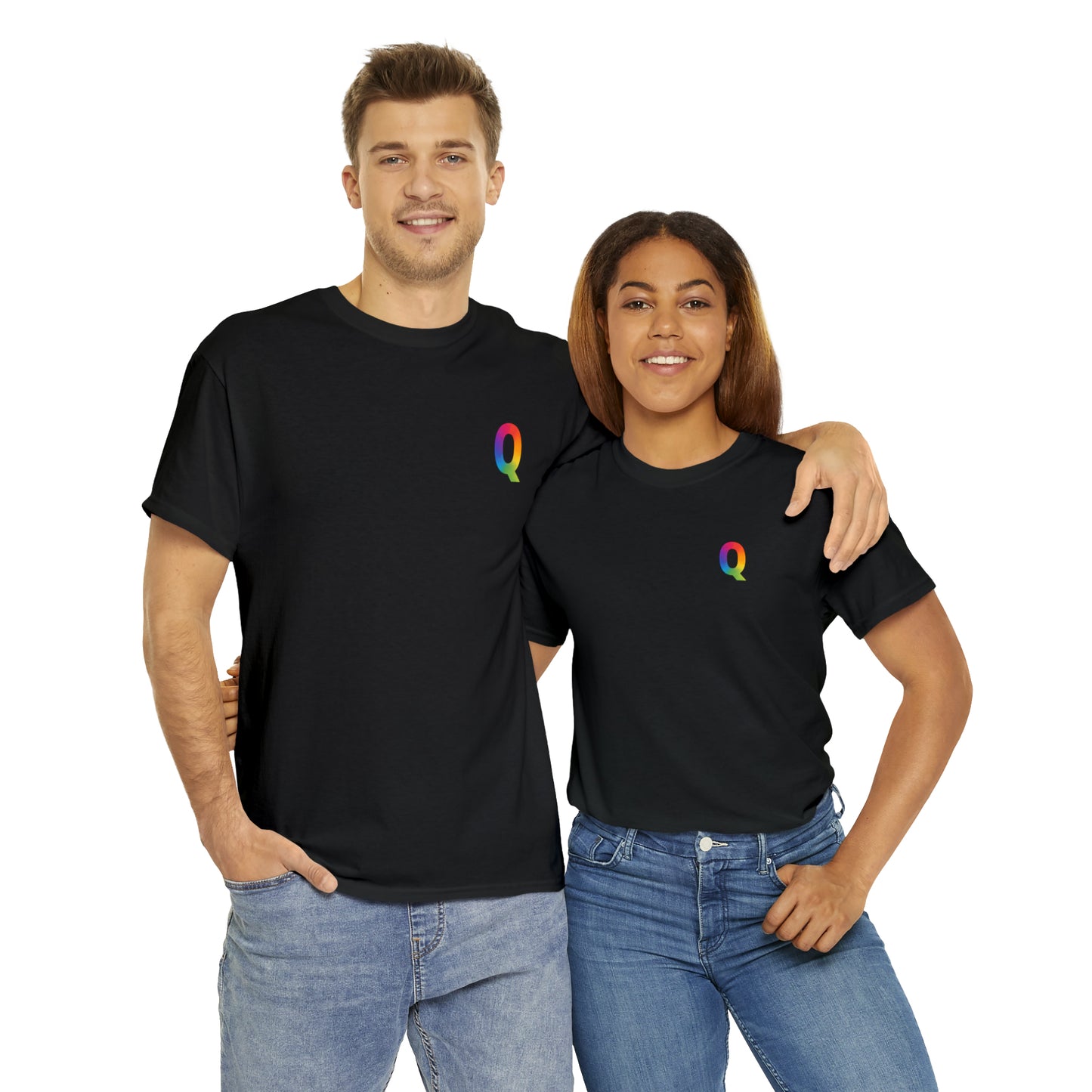 "Q for Queer" Heavy Cotton Tee