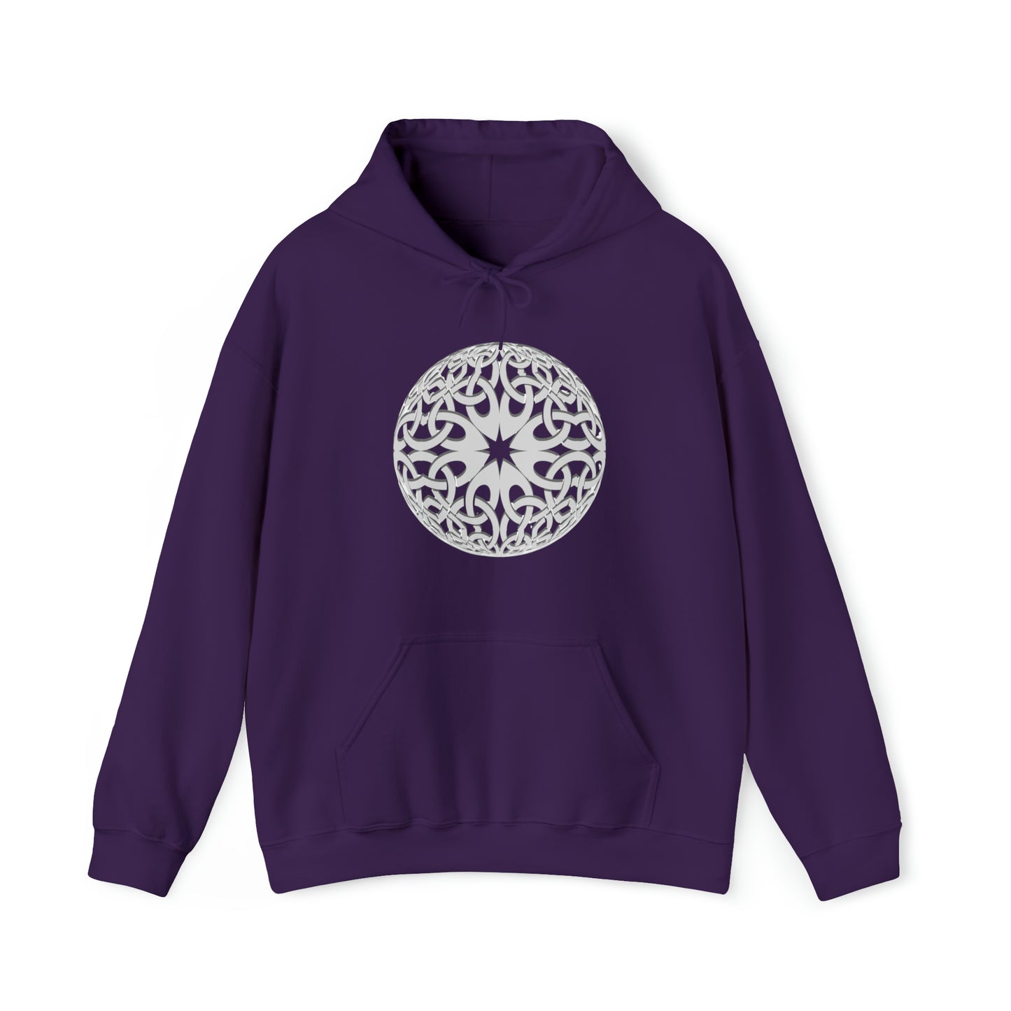 "Knotted Brightness Orb" Hooded Sweatshirt