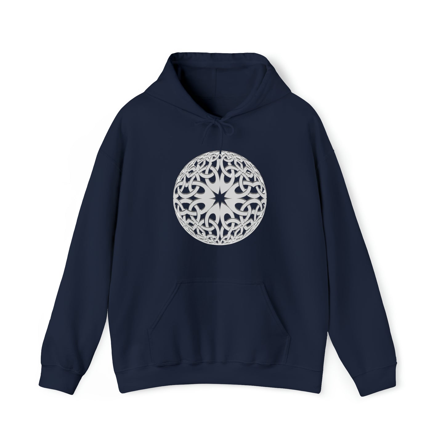 "Knotted Brightness Orb" Hooded Sweatshirt