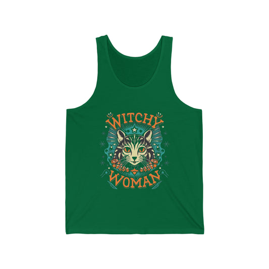 "Witchy Woman" Jersey Tank