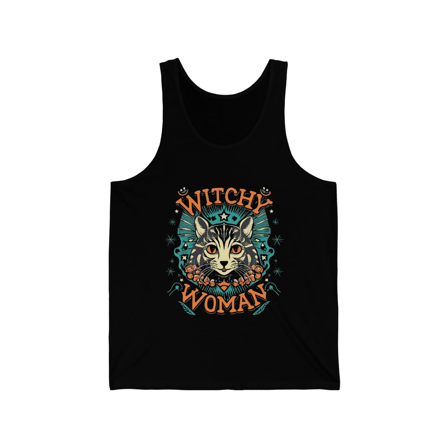 "Witchy Woman" Jersey Tank