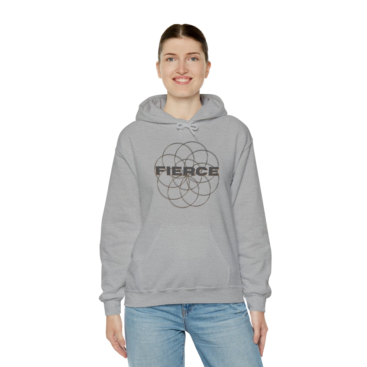 "Fierce" Hooded Sweatshirt