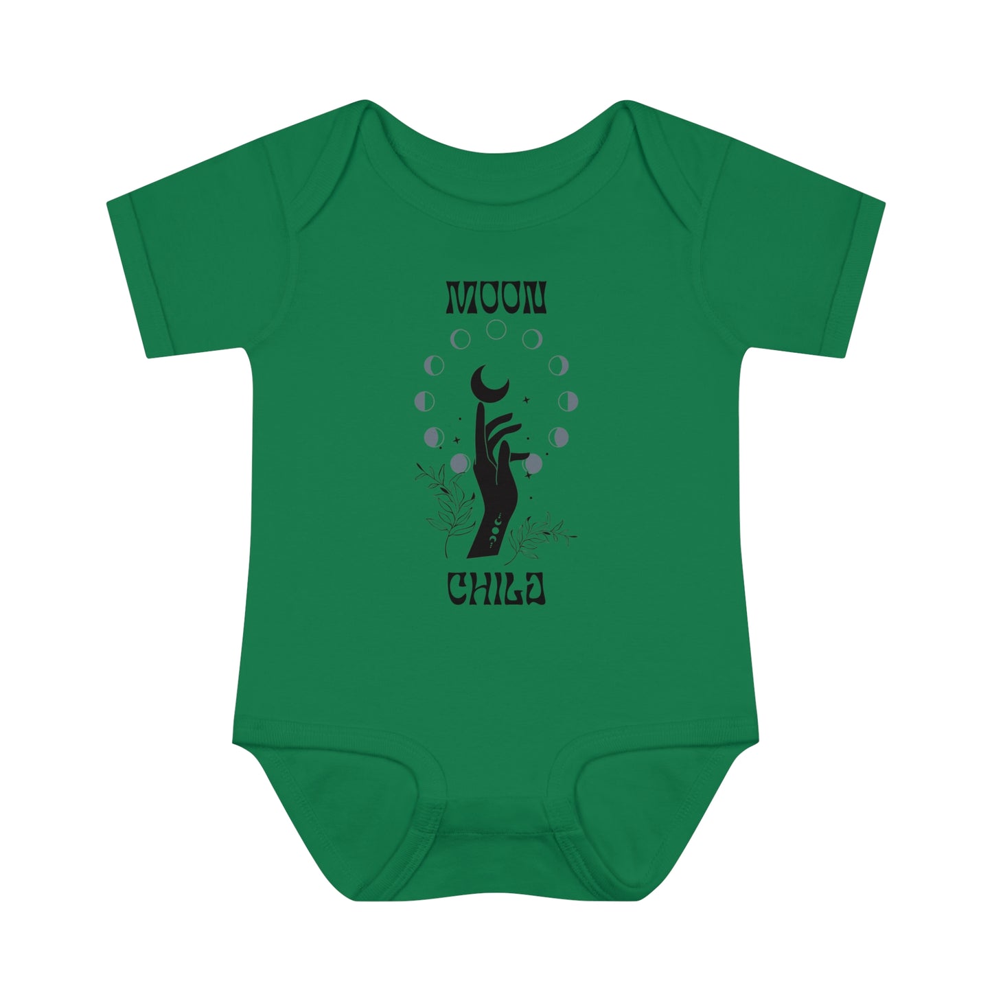 "Moon Child" Infant Baby Rib Bodysuit